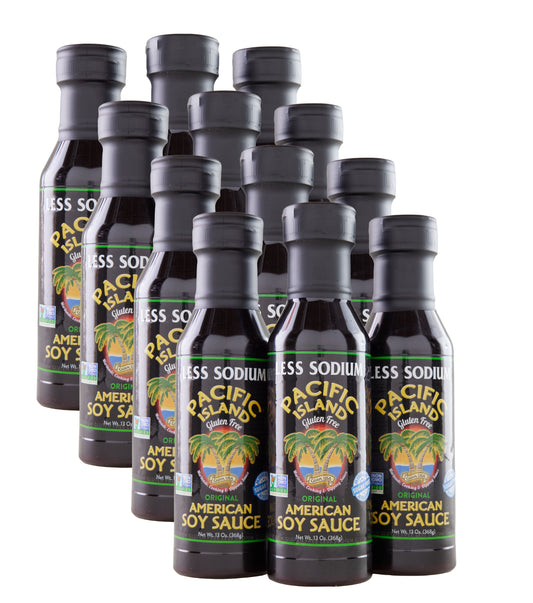 Pacific Island Original American Soy Sauce (12) Pack