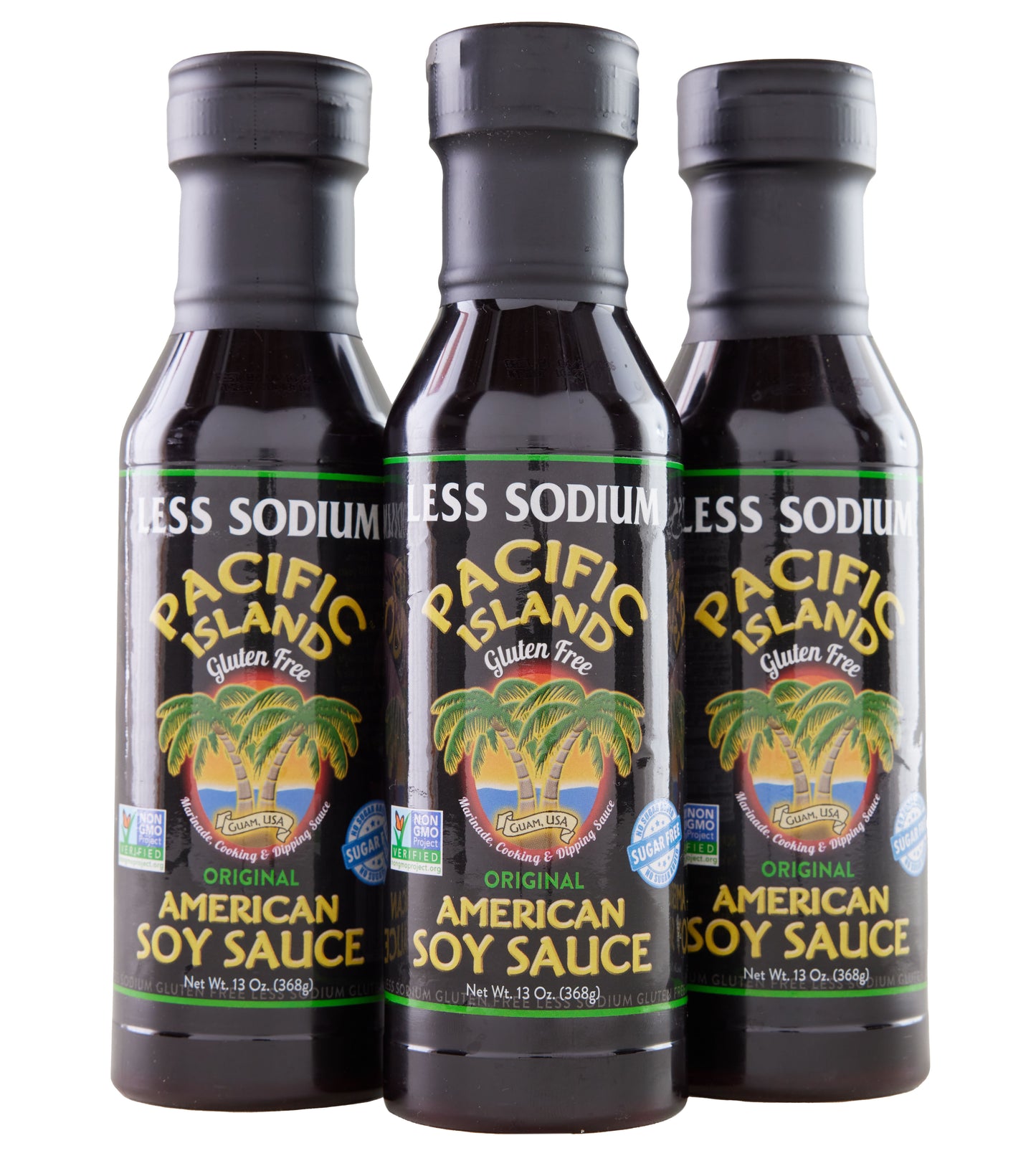 Pacific Island Original American Soy Sauce (3) Pack