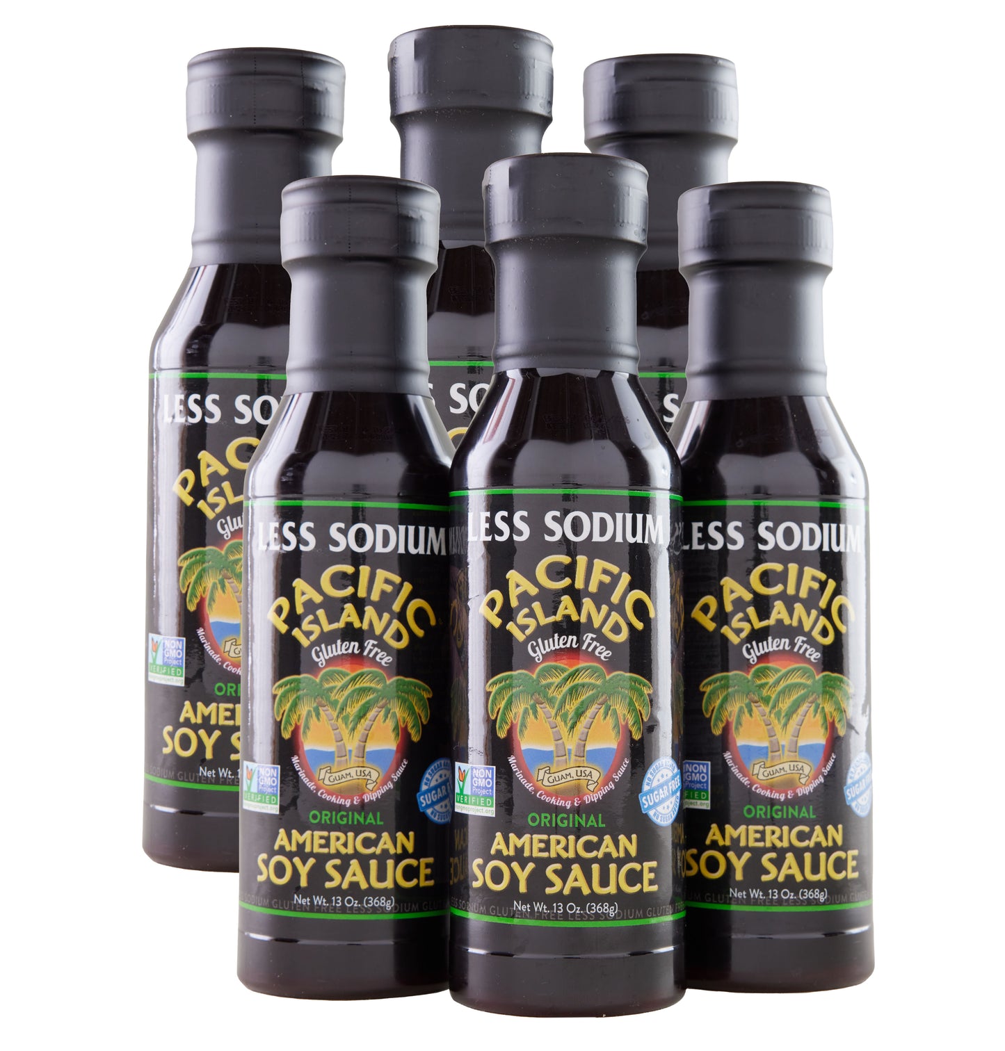 Pacific Island Original American Soy Sauce (6) Pack